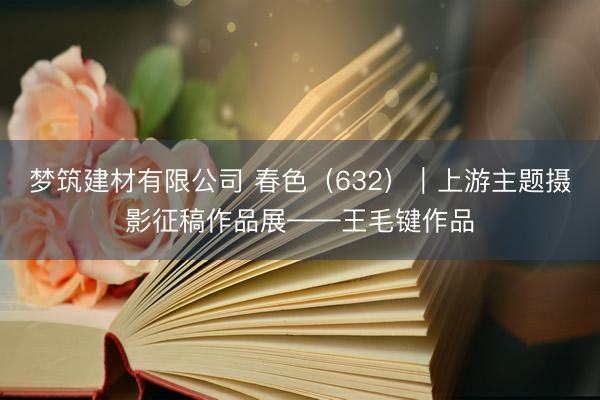 梦筑建材有限公司 春色（632）｜上游主题摄影征稿作品展——王毛键作品